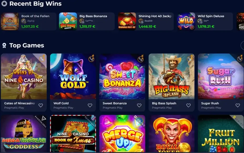deposits-and-withdrawals-ninecasino